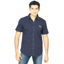 Puma Men Motorsport Navy Blue Shirts
