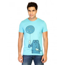 Chimp Men Baloon Boy Blue Tshirts