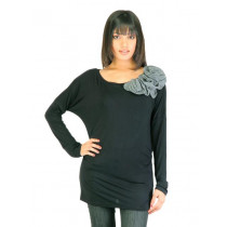 United Colors of Benetton Women Short Black Tops