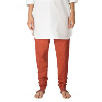 Fabindia Women Rust Mangalgiri Churidar