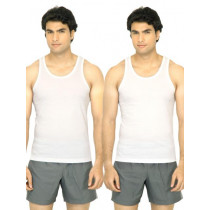 Undercolors of Benetton Men Basic Pack of 2 Innerwear Vests