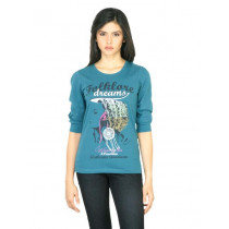 Wrangler Women Dreams Blue Tshirt