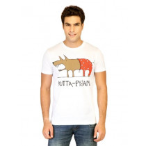 Chimp Men Kutta Pyjama White Tshirts