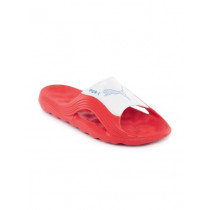 Puma Men Aqua Cat II Power Red Flip Flops