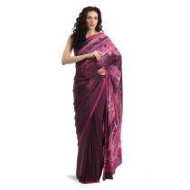 Satya Paul Purple Saree