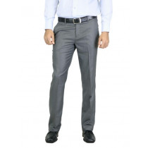 Genesis Men Stripes Grey Trouser