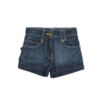 Doodle Girl Hot shorts ice wash Blue Shorts