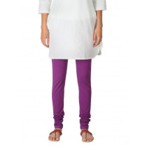 Fabindia Women Purple Leggings