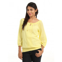 Vero Moda Women Yellow Top