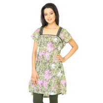 Diva Women Printed Pink Kurta