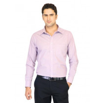 Belmonte Men Solid Purple Shirts