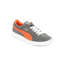 Puma Unisex Grey Suede Archive Eco Shoes