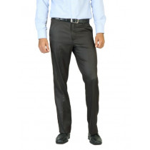 Mark Taylor Men Striped Brown Trousers