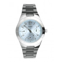 Casio Enticer Women Silver Analogue Watches (SH147) LTP-2069D-2A2VDF