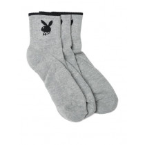 Playboy Men Pack of 3 Ankle-Length Socks