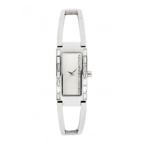 FCUK Women Silver-Toned Dial Watch FC1020SWN