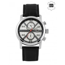 GIORDANO Men Silver-Toned Dial Watch 1575-02