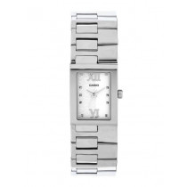 CASIO ENTICER Women Pink White Analogue Watch A663