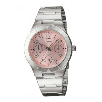 CASIO Women Pink Dial Analogue Watch A534