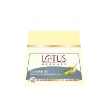 Lotus Herbals Women Claywhite Black Clay Skin Whitening Face Pack