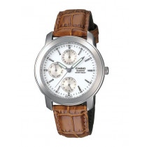 Casio Enticer Men White Dial Multi-Dial Analogue Watch MTP-1192E-7ADF(A166)