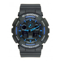 CASIO G-Shock Men Black Analogue-Digital Watch GA-100-1A2DR G271