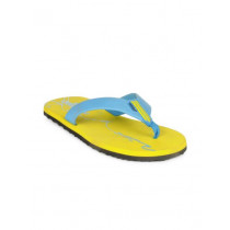 ADIDAS Men Yellow Lucent Scribble Slide Flip Flops