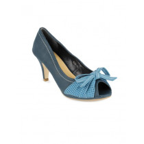 Cobblerz Women Blue Peep Toes