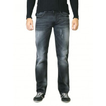 Deni Yo Men Black Washed Slim Fit Jeans