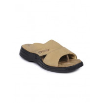 Red Chief Men Khaki Sandals