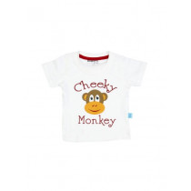 Doodle Boy Casual White Tshirts