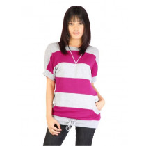 United Colors of Benetton Women Short Grey Tops