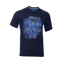Nike Men As Kobe Hunt Navy Blue T-Shirts