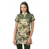 Diva Women Cream Kurti