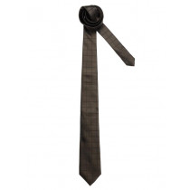 Turtle Men Check Brown Ties