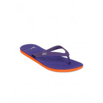Nike Men Purple Solarsoft Thong Flip Flops