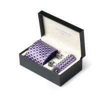 Lino Perros Men Formal Purple Accessory Gift Set