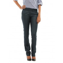 Wills Lifestyle Women Charcoal Trousers