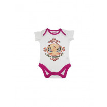 Madagascar3 Infant Girls White Snapsuit Romper