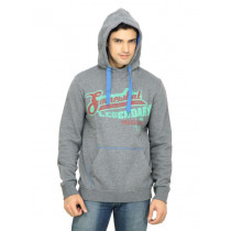 s.Oliver Men Printed Grey Sweatshirt