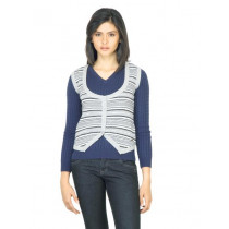 Wrangler Women Scoop Grey Sweater