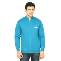 ADIDAS Men Solid Blue Jacket