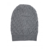 United Colors of Benetton Women Solid Grey Cap