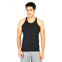 Hanes Men Racer Back Black Innerwear Vests