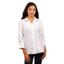 United Colors Of Benetton Women Winter White Shirt