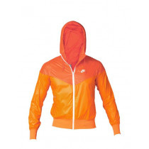 Nike Men Summerized Wind Runner Orange Jackets