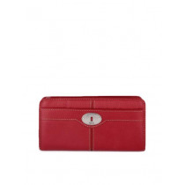 Fossil Women Red Wallet