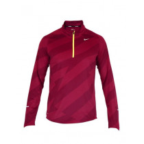 Nike Men Running Maroon Sweatshirt