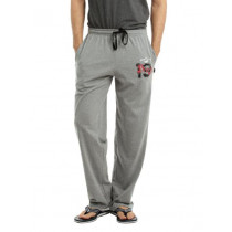 Hanes Men Grey Knitted Lounge Pants