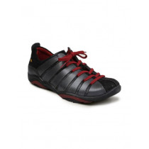 iD Men's Casual Leather Charcoal Funky Shoe